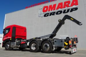 allestimento omara group impianto scarrabile